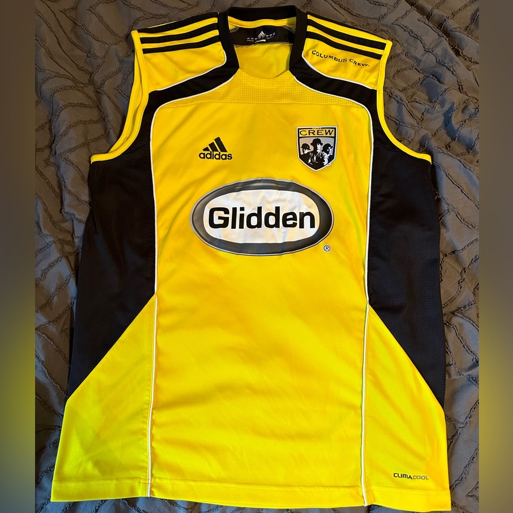 Columbus Crew 2008 Adidas Sleeveless training top.
